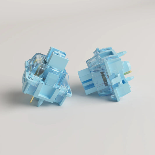 V3 Pro Cream Blue Tactile Switches (45g, 5-Pin, 45pcs)