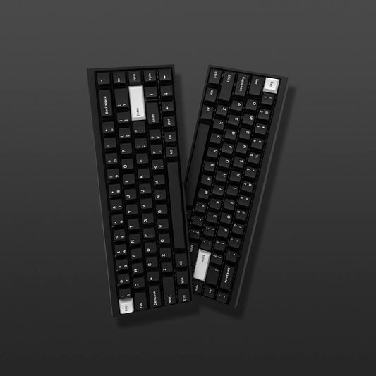 WOB Double-Shot PBT Keycap Sets for Cherry Gateron MX Switches – Cherry Profile (168 Keys)