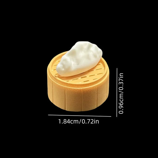 Stuffed Bun Dumpling Artisan Keycap