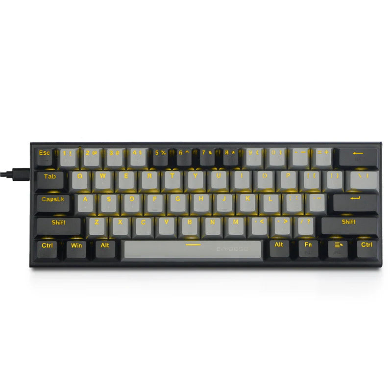 E-YOOSO | Dual-Tone Caps for Gaming with RGB Backlight Mechanical Keyboard