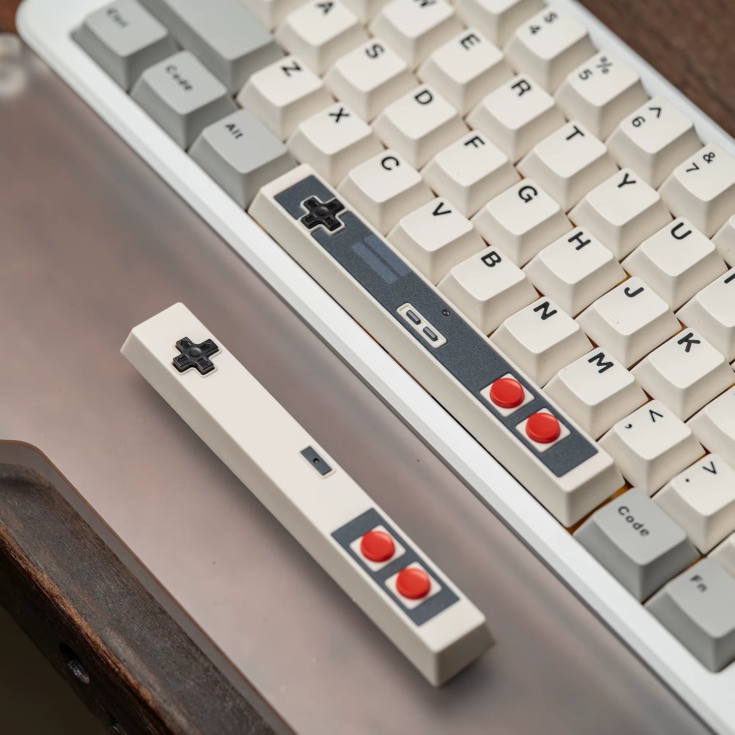 Retro Gamepad Artisan Spacebar Keycap (6.25U) for MX Switches 