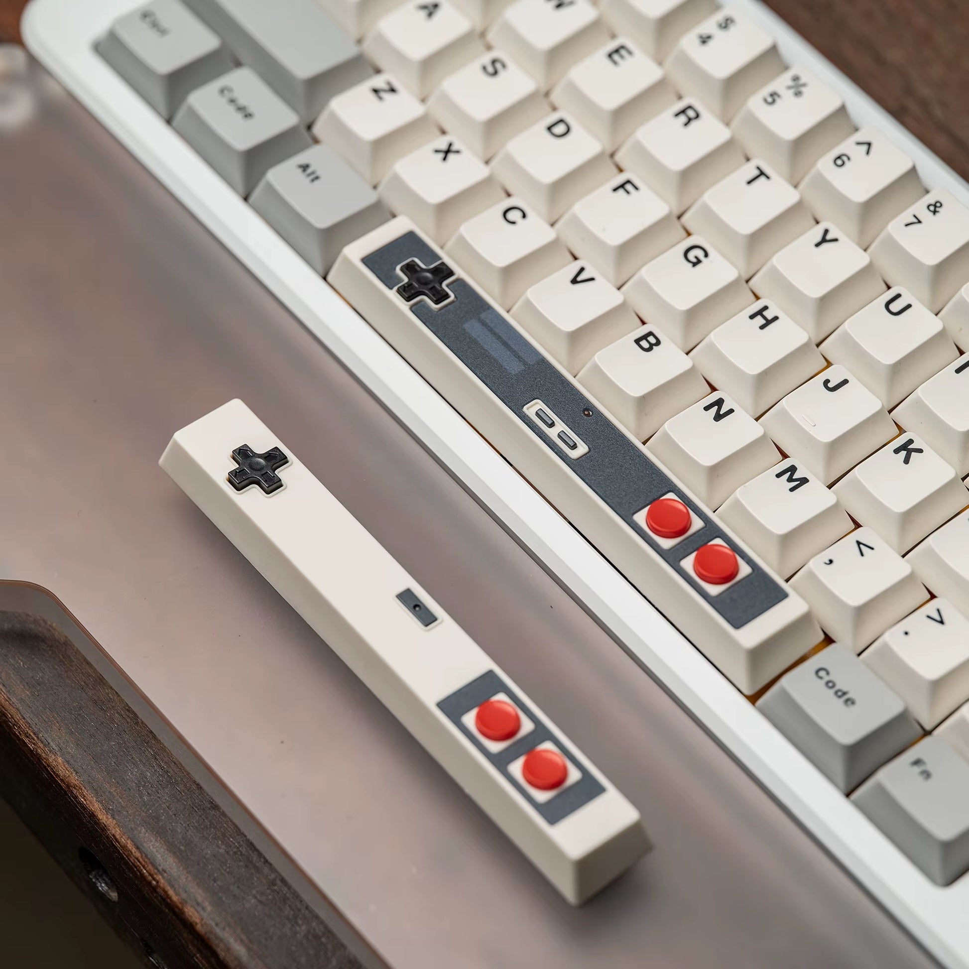 Retro Gamepad Artisan Spacebar Keycap (6.25U) for MX Switches 