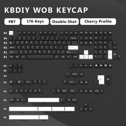 GMK Arctic PBT Keycap Set – Cherry Profile (ISO)