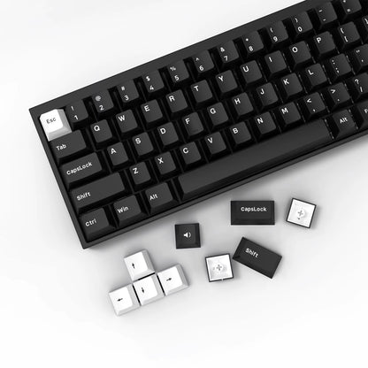 WOB Double-Shot PBT Keycap Sets for Cherry Gateron MX Switches – Cherry Profile (168 Keys)