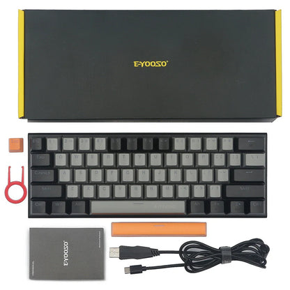 E-YOOSO | Dual-Tone Caps for Gaming with RGB Backlight Mechanical Keyboard