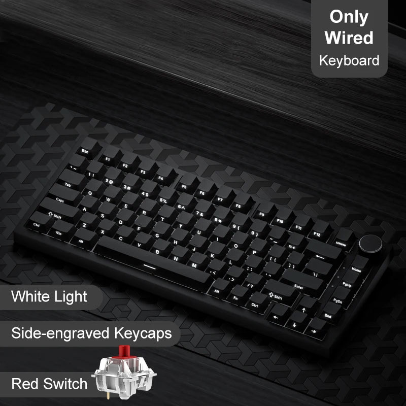 AK820 / AK820 Pro Wireless Mechanical Keyboard with Knob