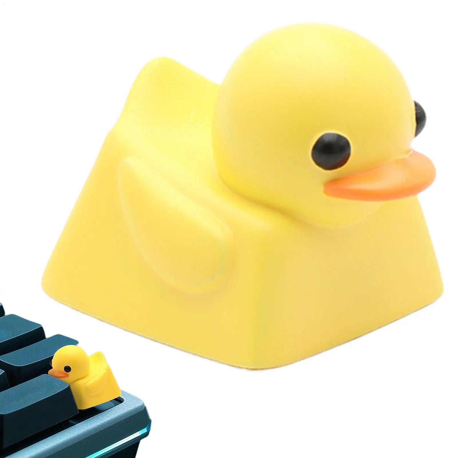 Cute Duck Artisan Resin Keycap