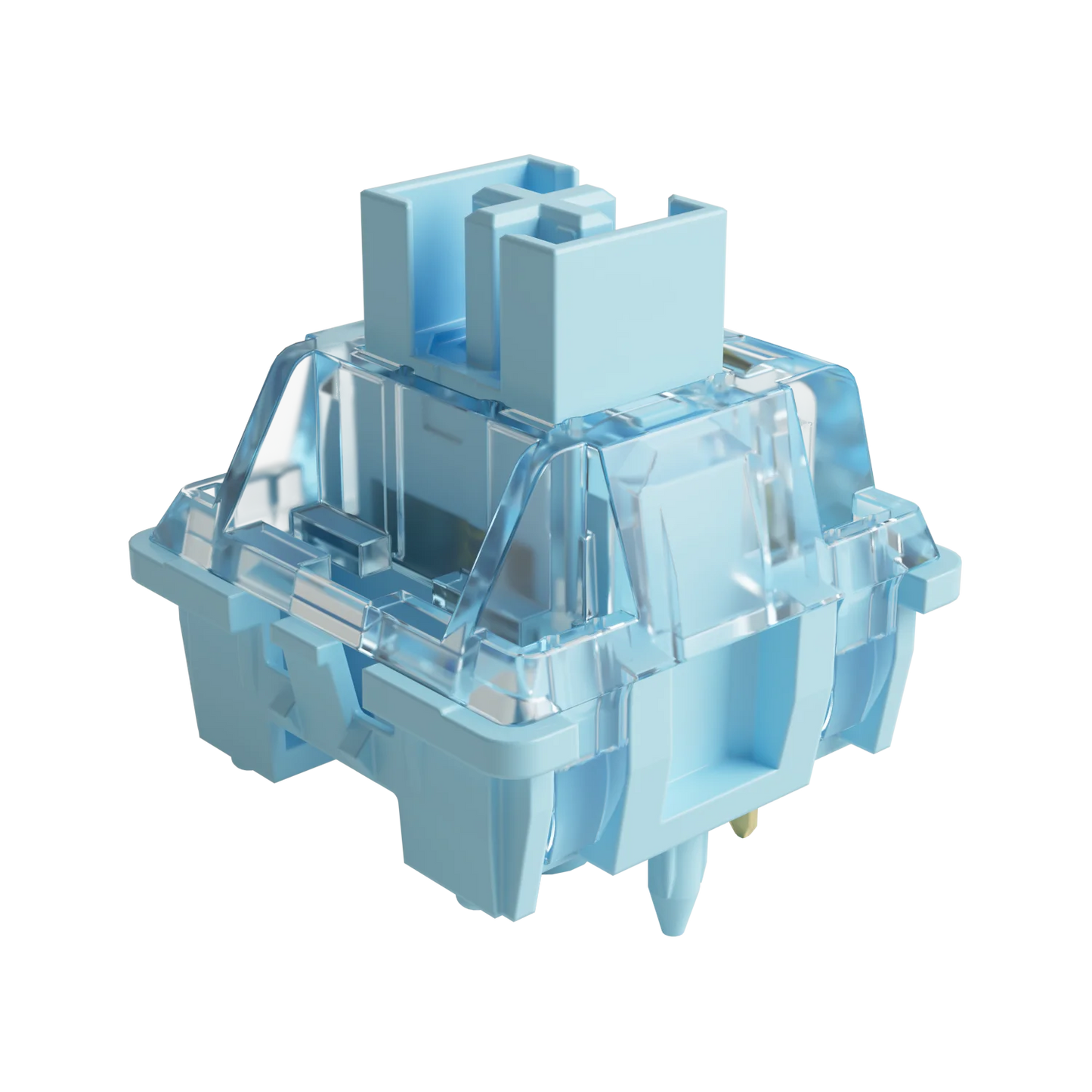 V3 Pro Cream Blue Tactile Switches (45g, 5-Pin, 45pcs) 