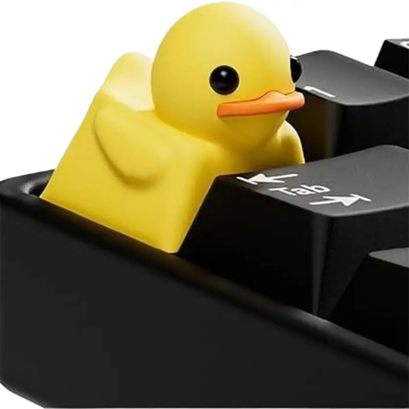 Cute Duck Artisan Resin Keycap