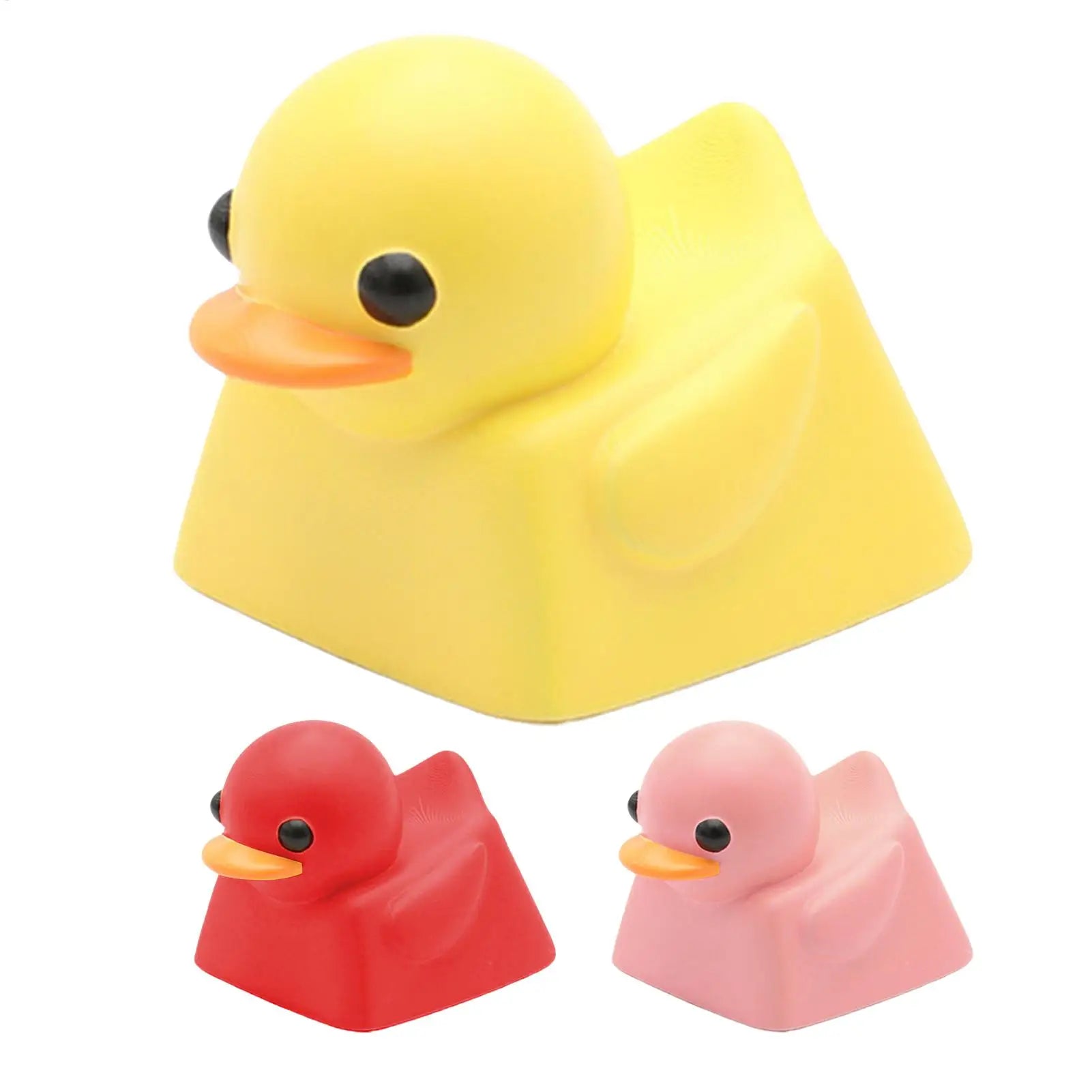 Cute Duck Artisan Resin Keycap