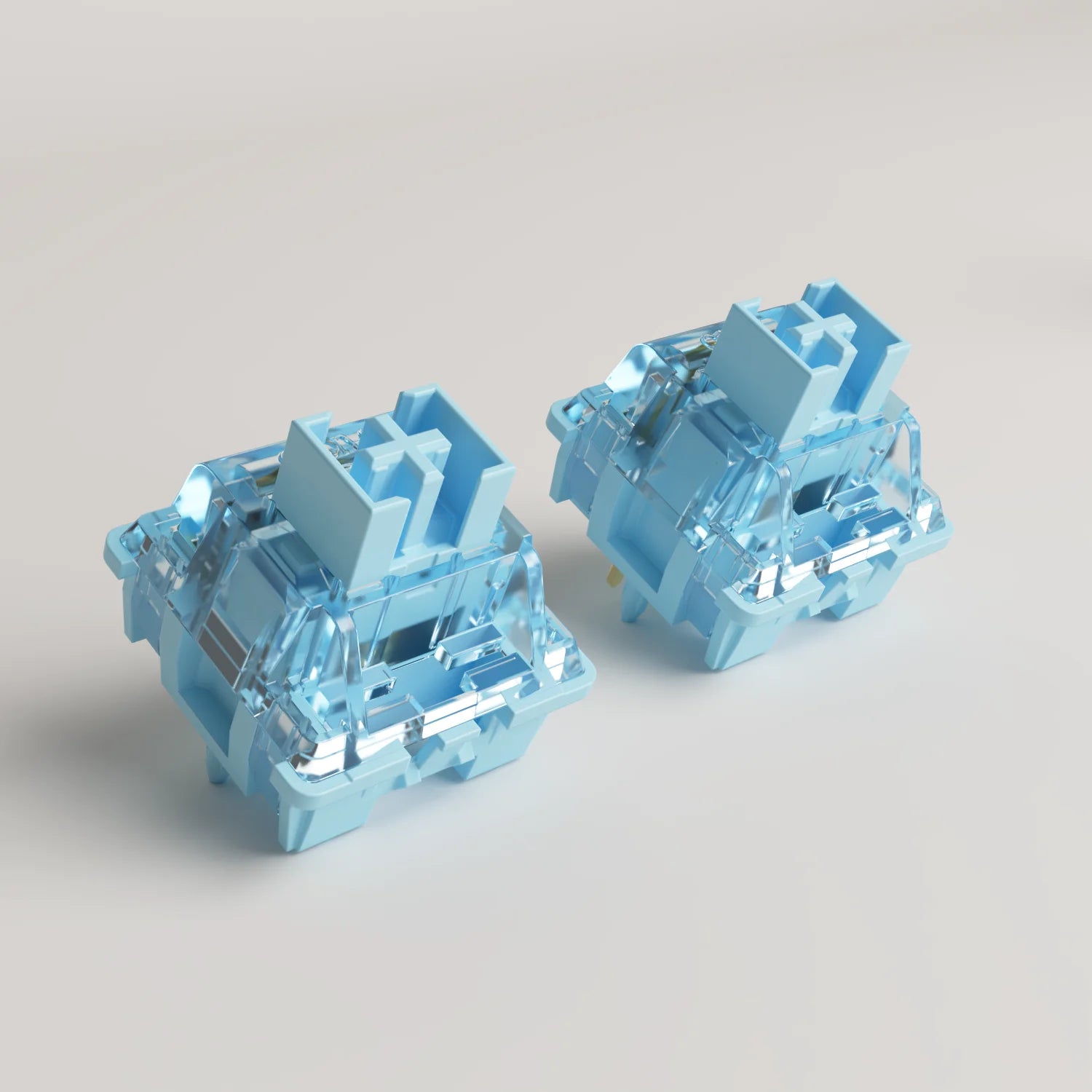 V3 Pro Cream Blue Tactile Switches (45g, 5-Pin, 45pcs) 