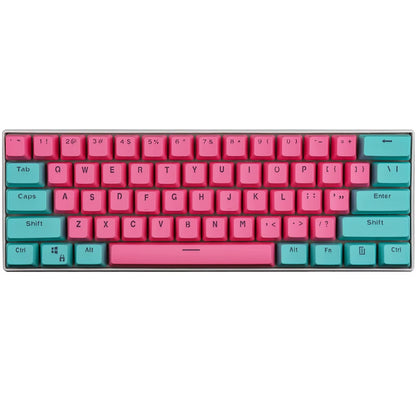 Cyan & Pink PBT Backlit Keycap Set (RK 61/87/104)