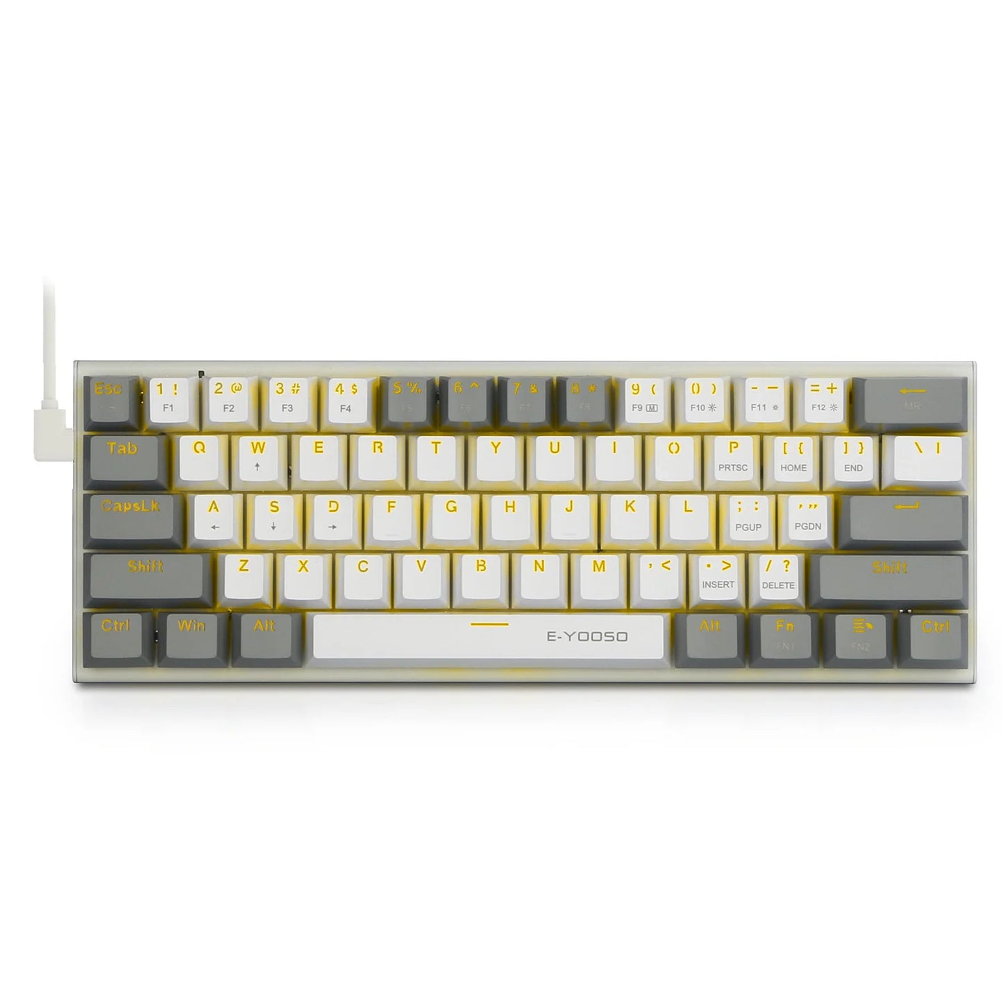 E-YOOSO | Dual-Tone Caps for Gaming with RGB Backlight Mechanical Keyboard