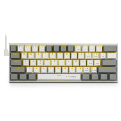 E-YOOSO | Dual-Tone Caps for Gaming with RGB Backlight Mechanical Keyboard