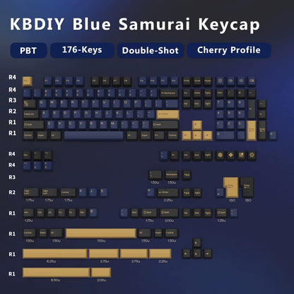 GMK Arctic PBT Keycap Set – Cherry Profile (ISO)