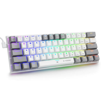 E-YOOSO | Dual-Tone Caps for Gaming with RGB Backlight Mechanical Keyboard