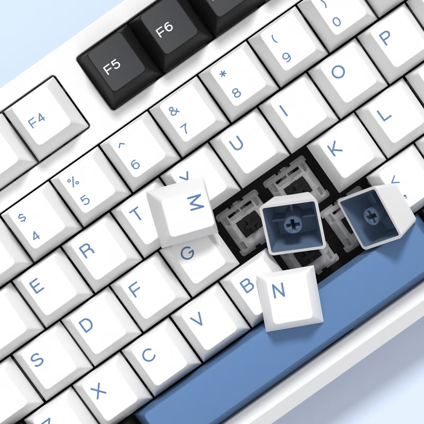 GMK Arctic PBT Keycap Set – Cherry Profile (ISO)